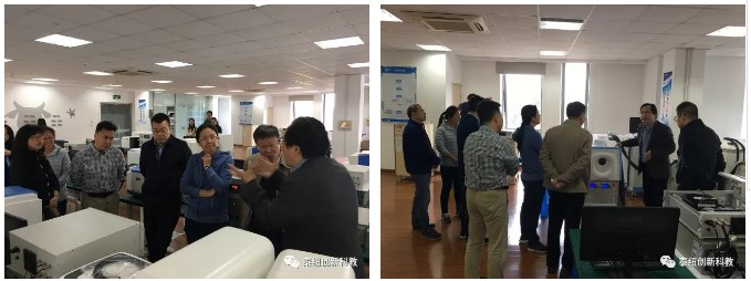 校友参观纽迈